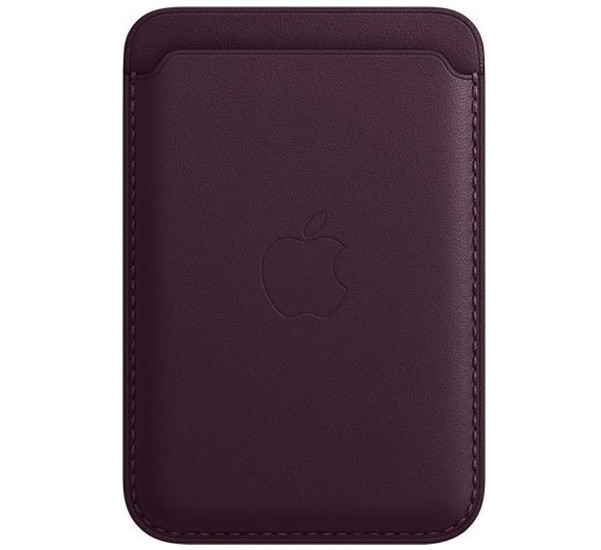 Apple Leren kaarthouder met MagSafe (1st gen) voor iPhone Dark Cherry