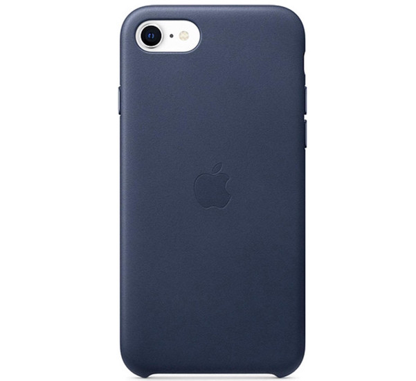 Apple leather case iPhone 7 / 8 / SE 2020 / 2022 Midnight Blue