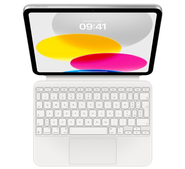 Apple Magic Keyboard Folio iPad 10.9 inch (2022) QWERTY IT White